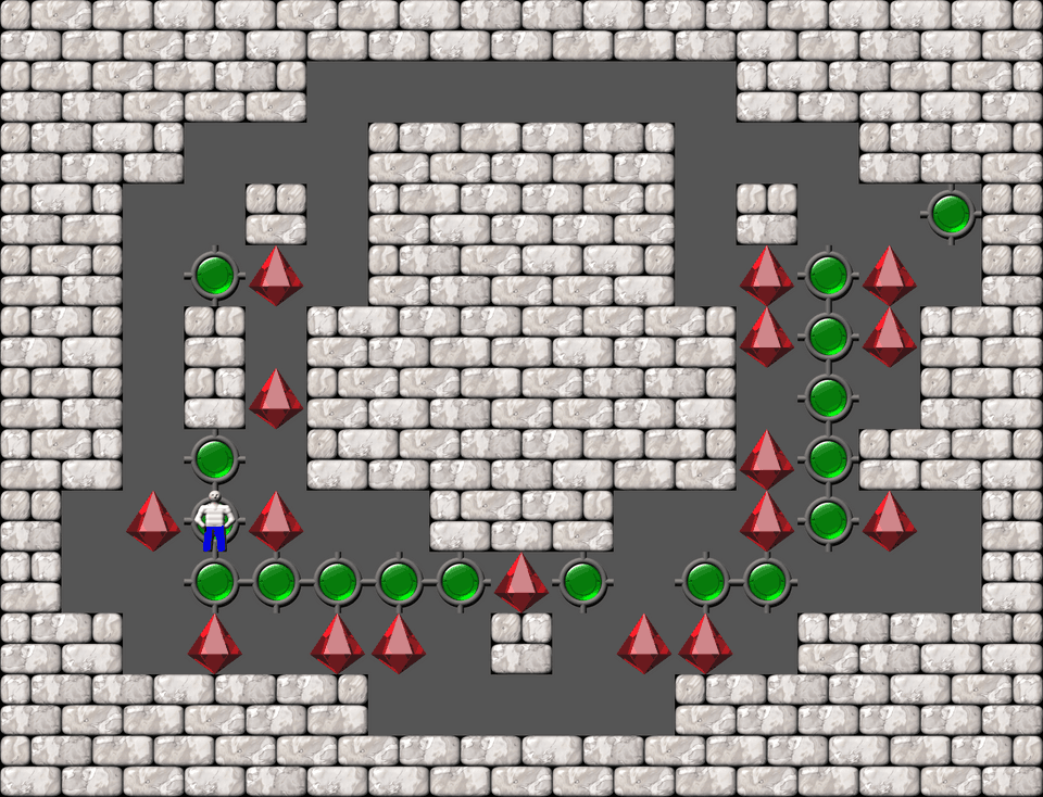 Sokoban More Bugs collections level 610